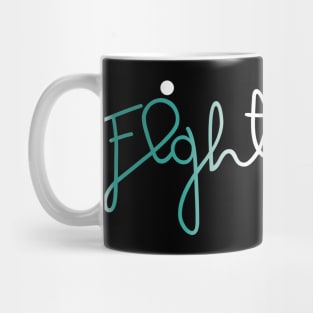 Fighter- Gynecologic Cancer Gifts Gynecologic Cancer Awareness Mug